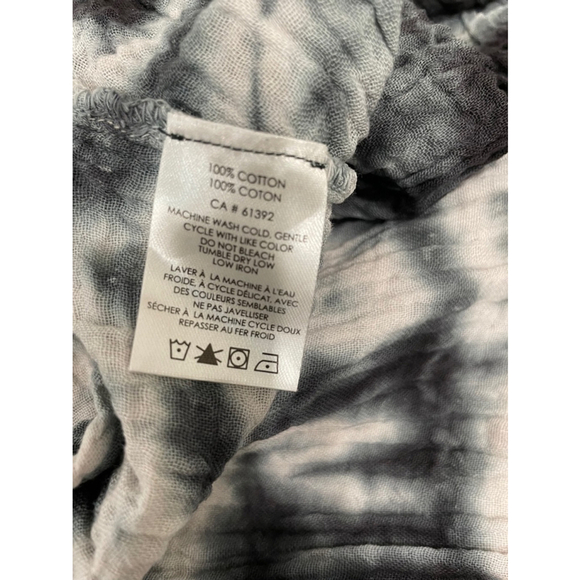 Shannon Passero Tie Dye Cotton lightweight Long Sleeve Maxi Lagenlook Large - Picture 9 of 14